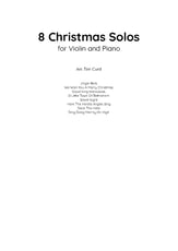 8 Christmas Solos P.O.D cover